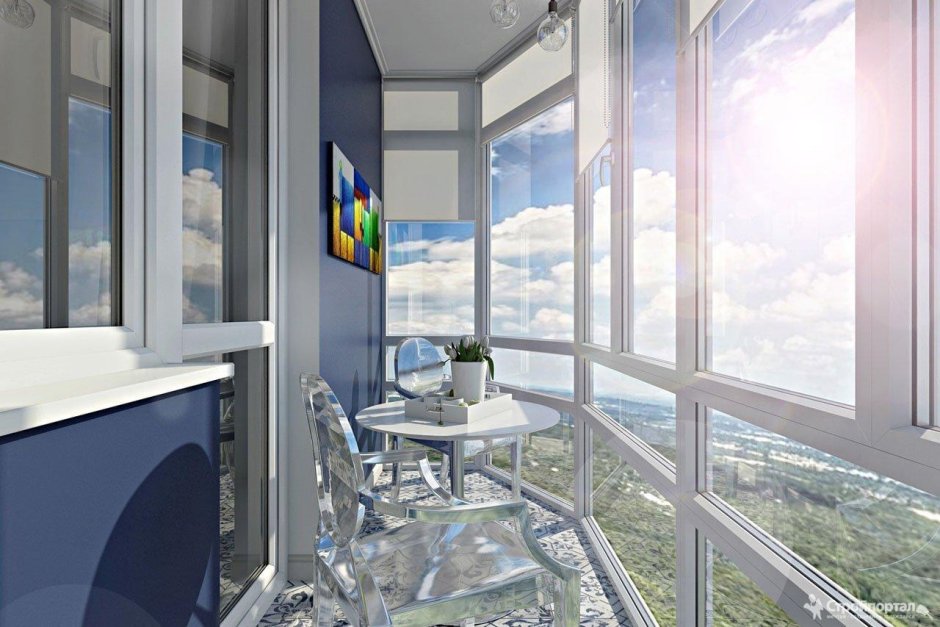 Севен Санс остекление панорамное