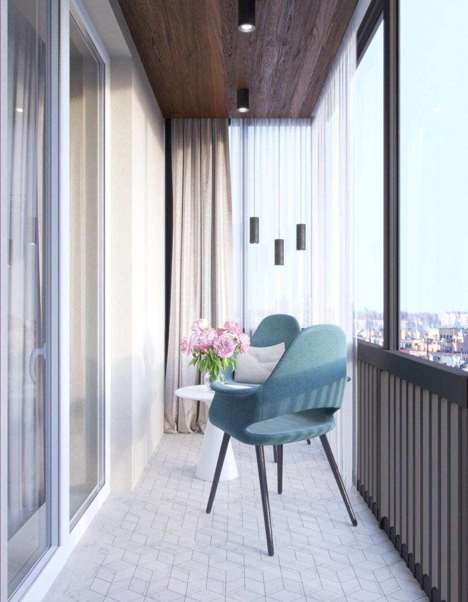 Балкон лофт 3м