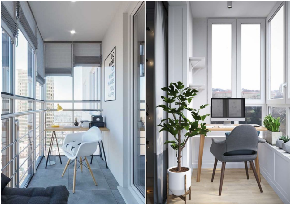 Лоджия с панорамными окнами