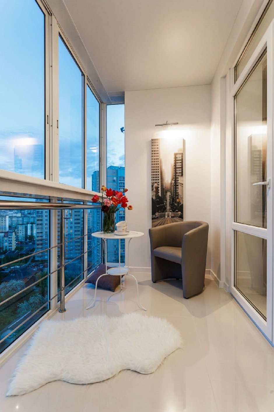 Сканди лофт балкон