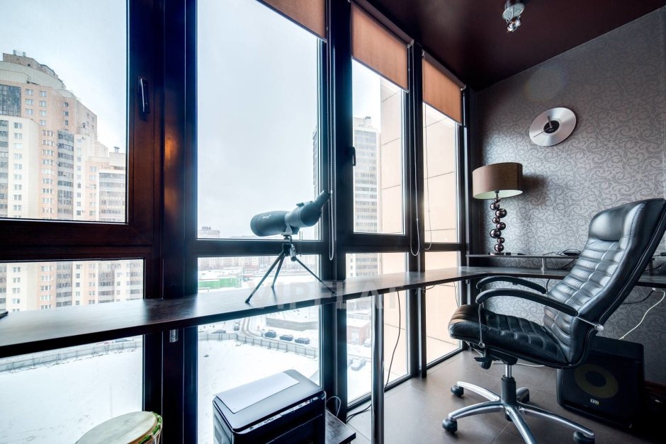 Интерьер балкона