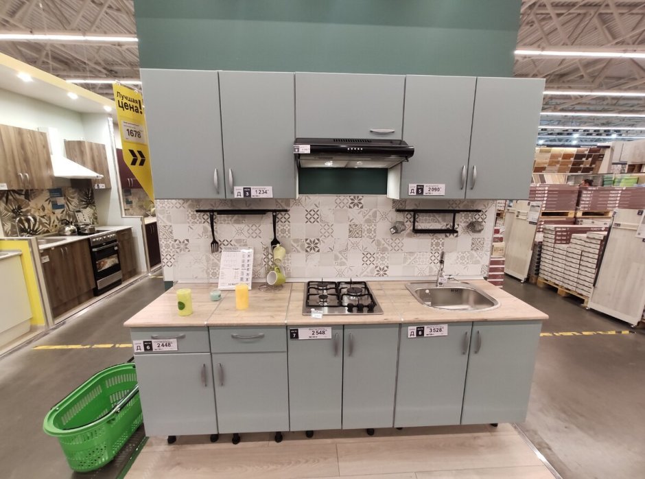 Кухня Леруа София Грин