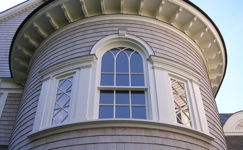 Арочные окна в современной архитектуре
