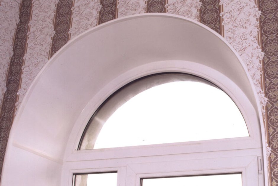 Отделка арочного откоса