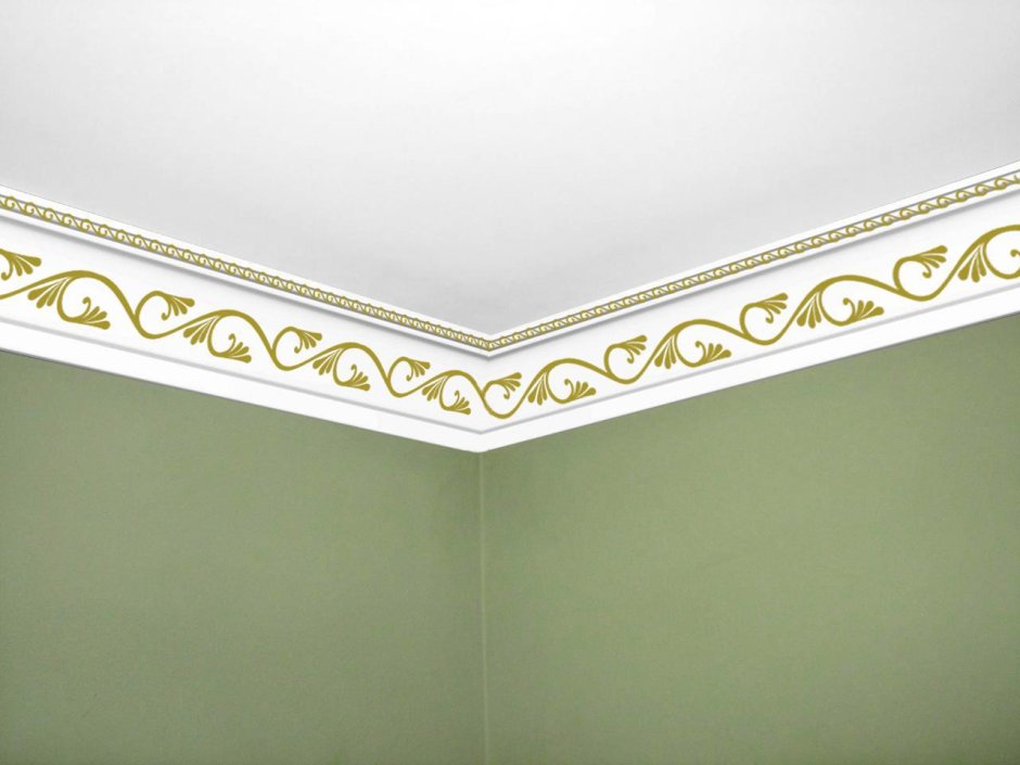 Плинтус потолочный МАРТИНПЛАСТ R-68 6.8х200 см полистирол