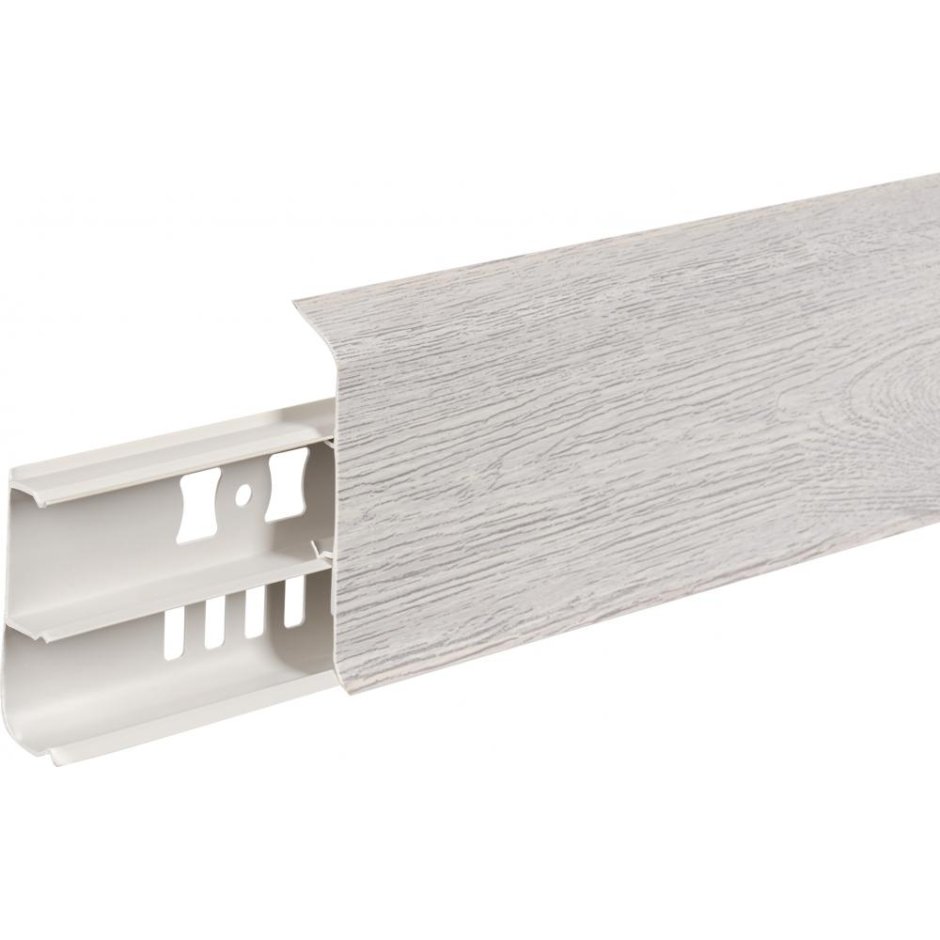 Плинтус напольный «дуб Хадсон»