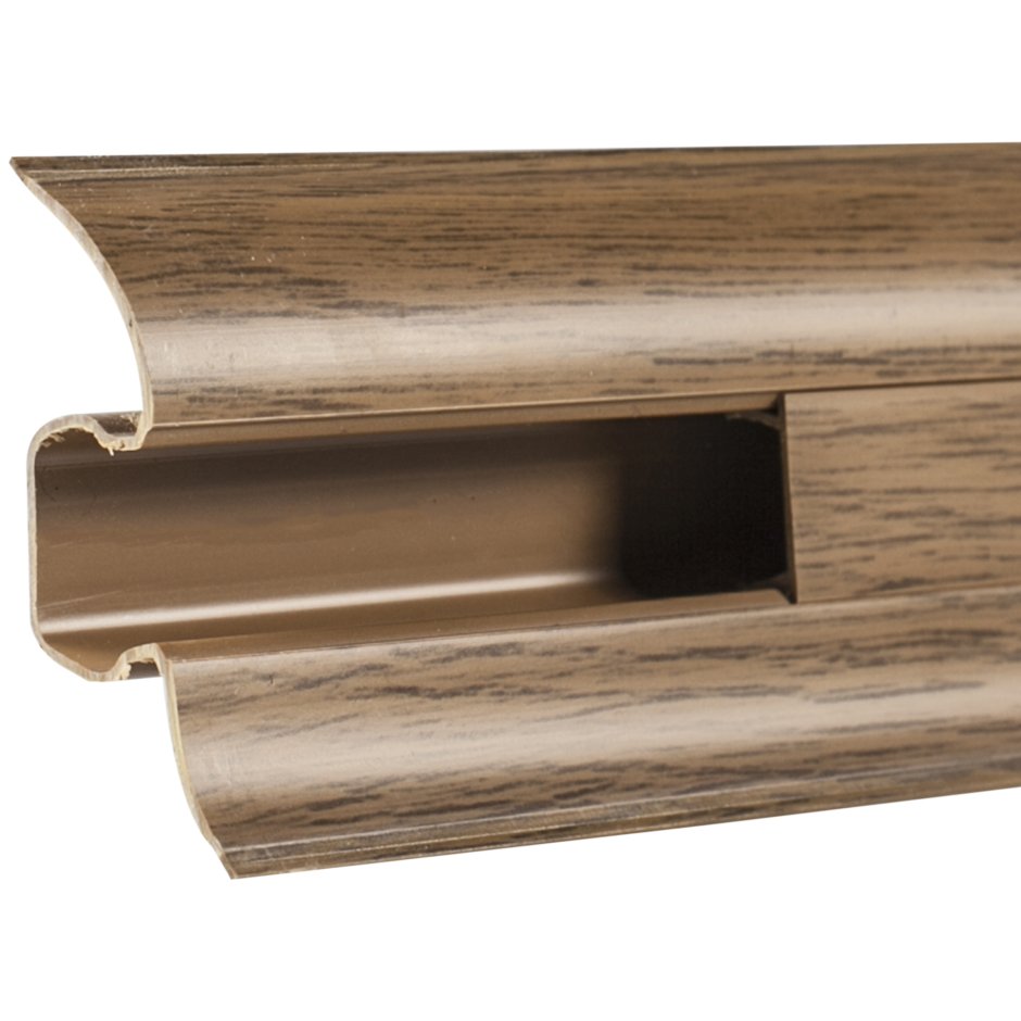 Плинтус 47мм напольный ПВХ 47