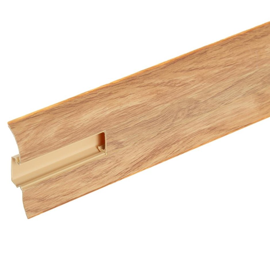 Плинтус напольный Artens ПВХ 65 мм 2.5 м цвет Ливорно