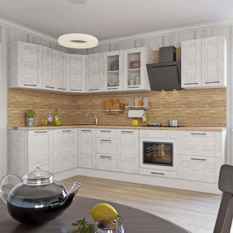 Шкаф напольный с 1 ящиком сосна массив 40x86x52 см ЛДСП цвет бежевый