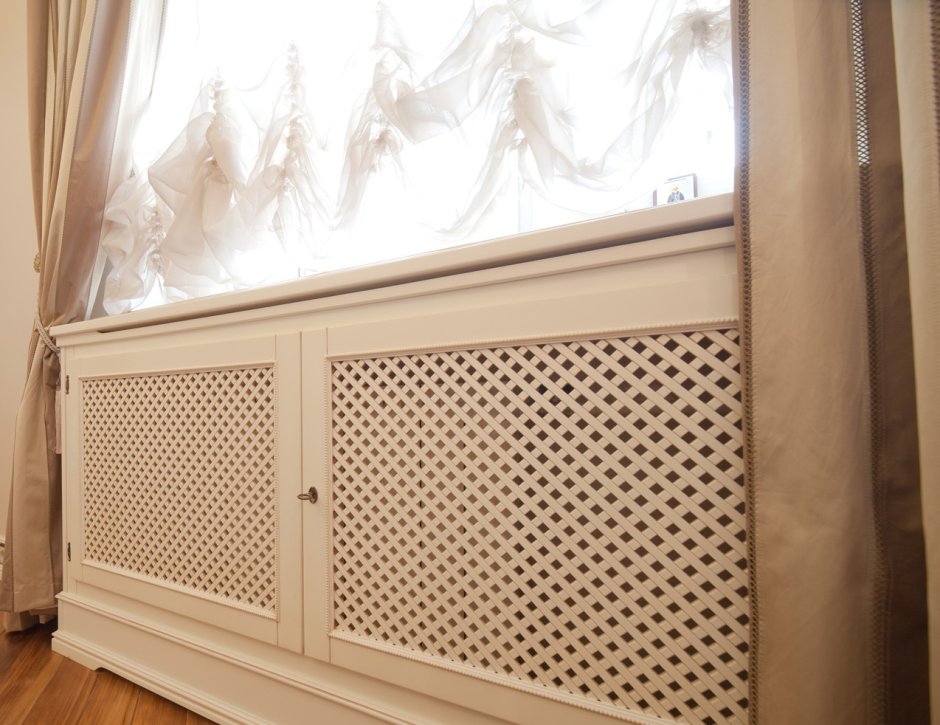 Радиаторные решетки из дерева