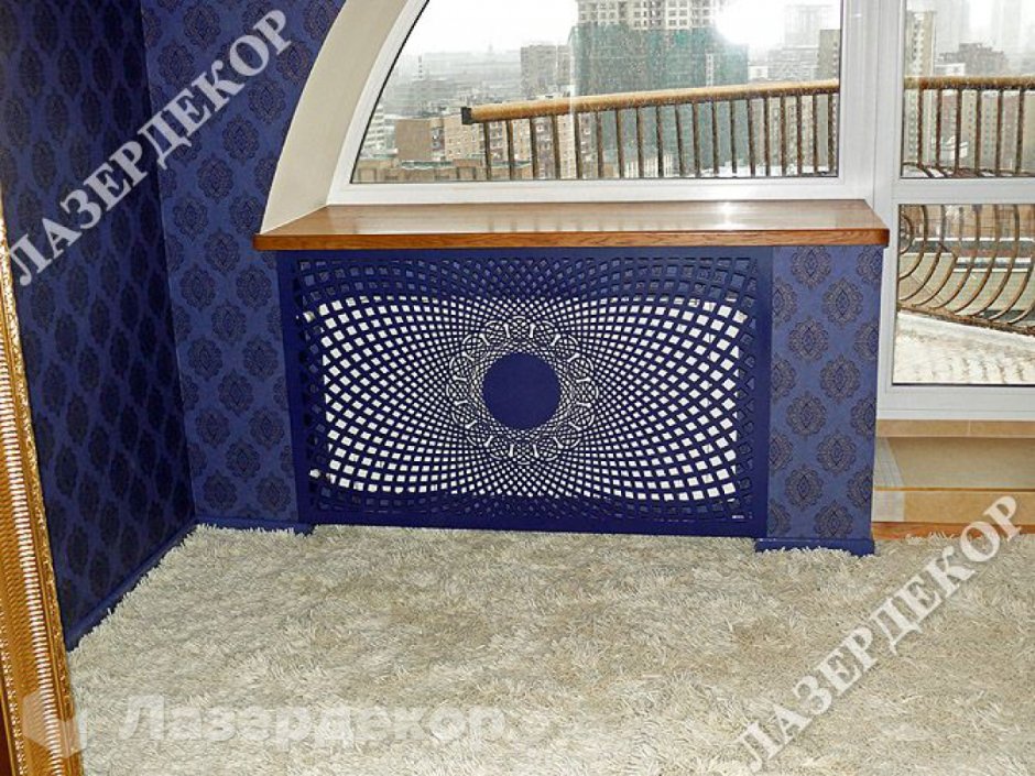 Экран для труб отопления