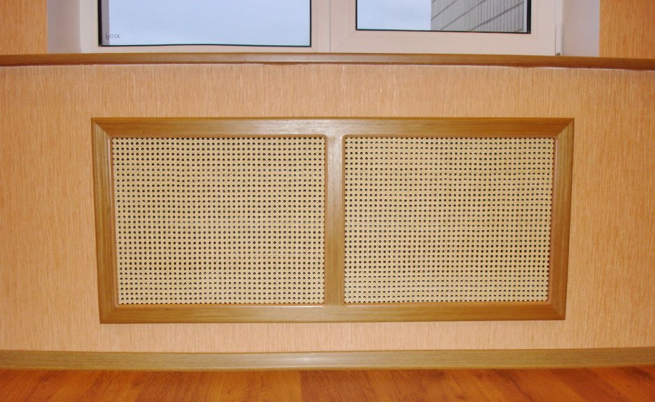 Обшивка батарей отопления