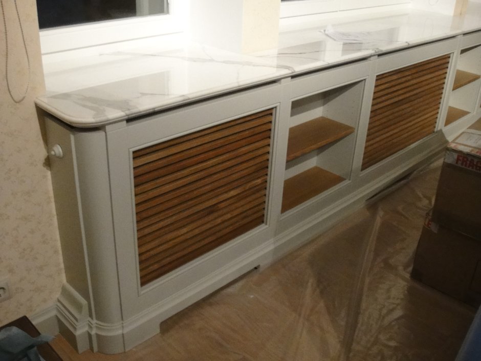 Экран для радиатора отопления