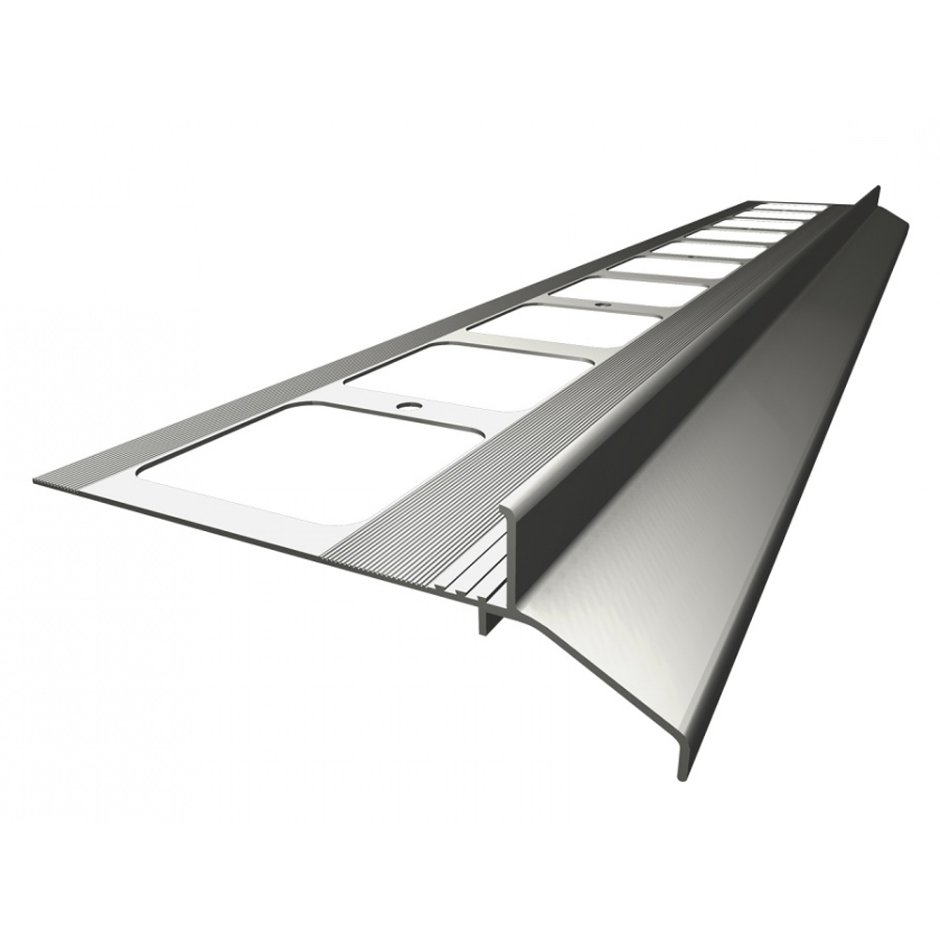 Профиль балконный серый 2 м Atlas 100