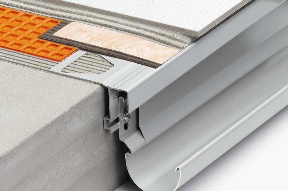 Профиль под плитку капельник