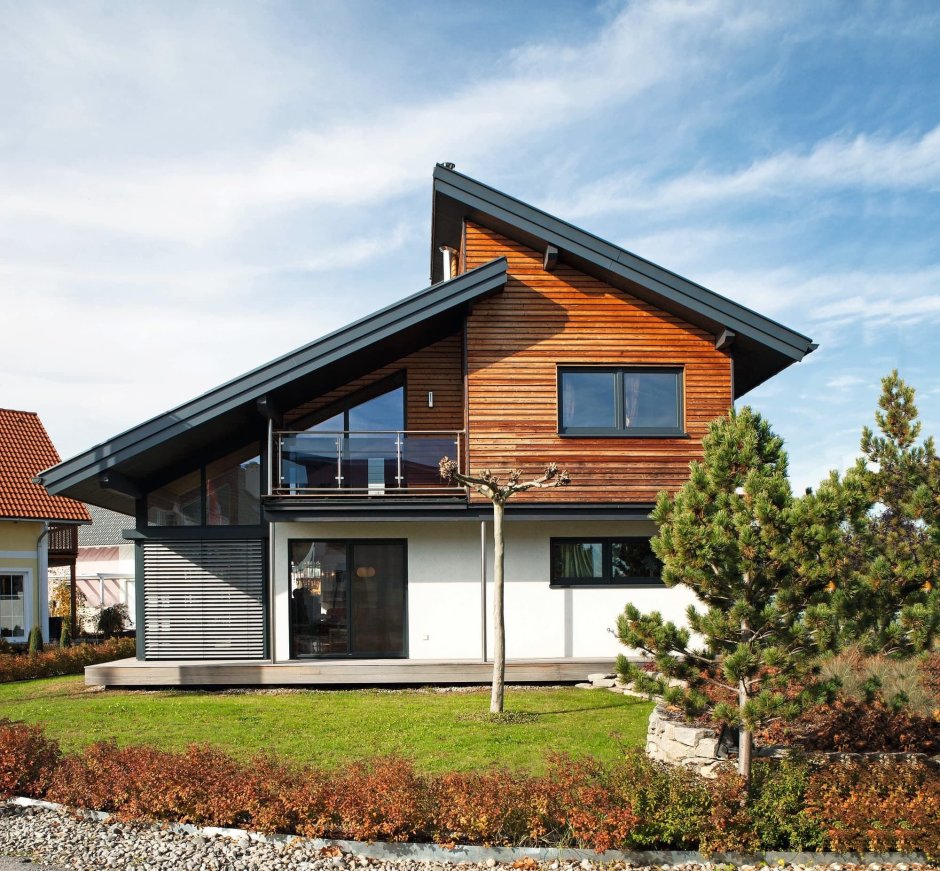 Флэт Хаус с односкатной крышей