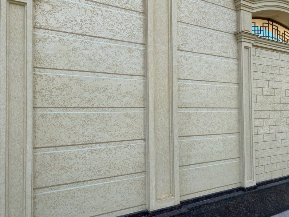 Травертин фасад Travertin 3d