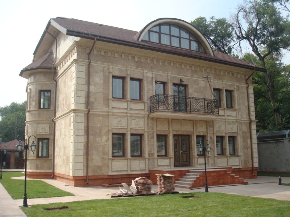 Травертин камень для фасада