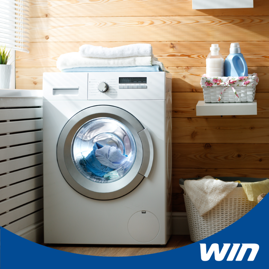 Стиральная машина в интерьере