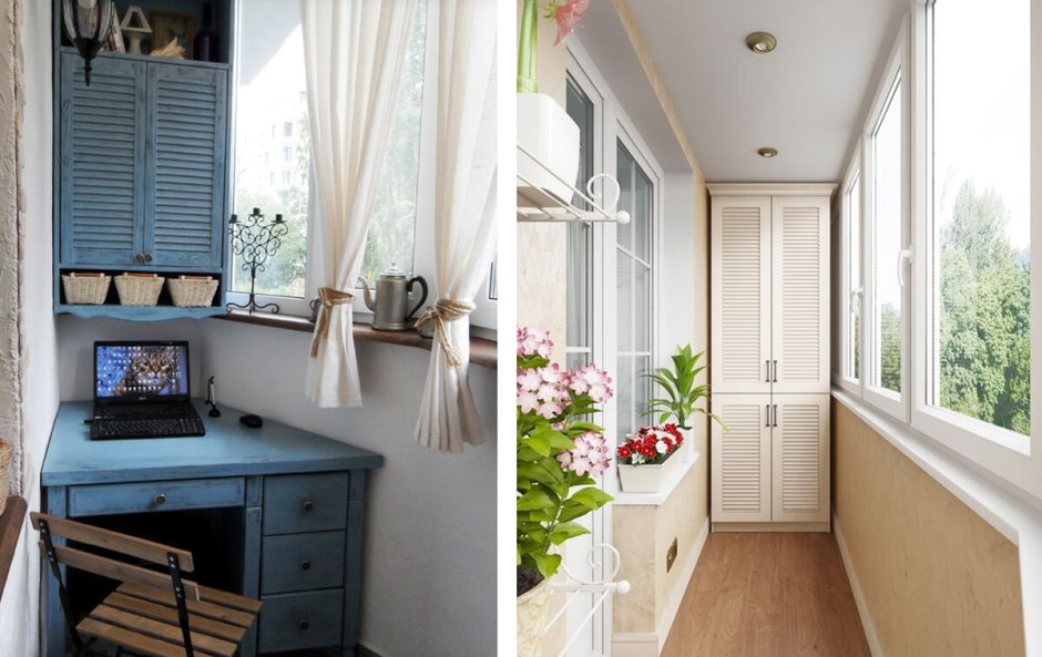Обустроить маленький балкон