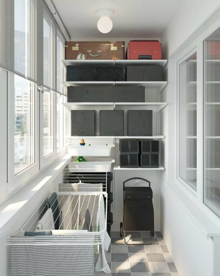 Системы хранения на лоджии