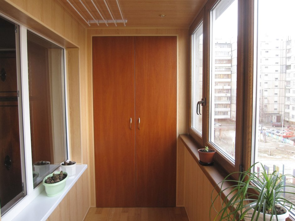 Отделка лоджии под ключ