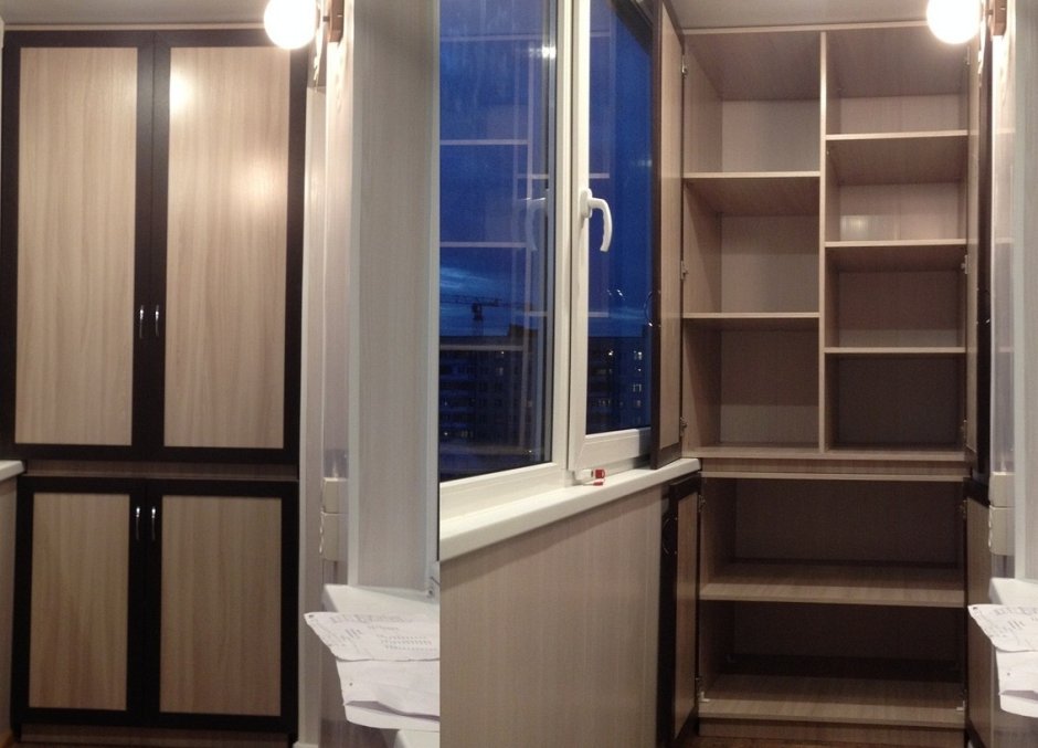 Шкаф на лоджию