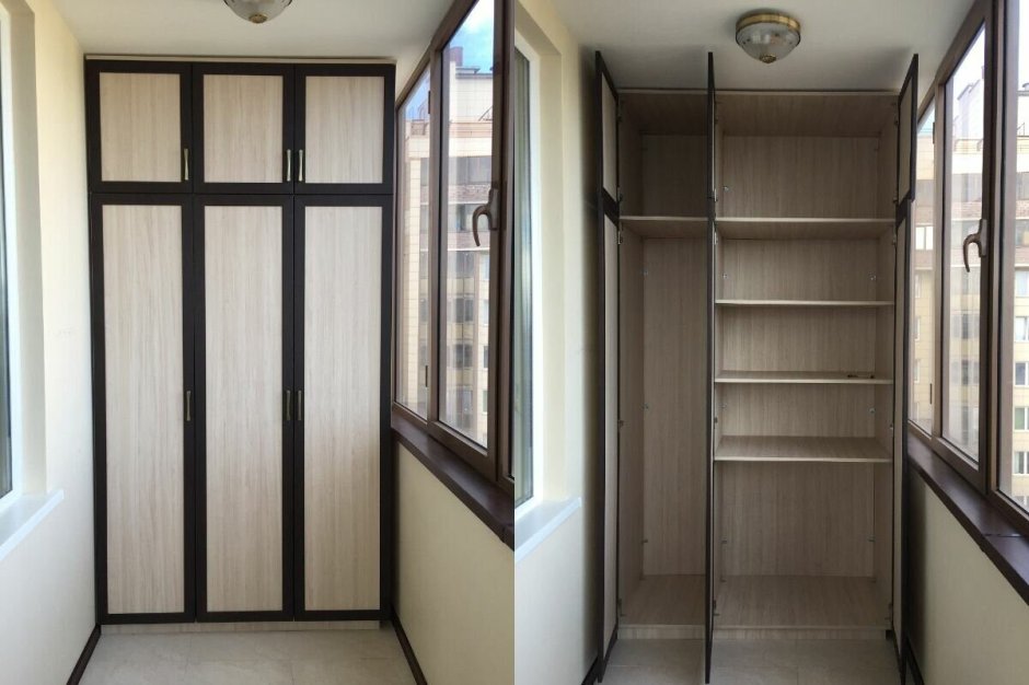 Шкафы для балкона и лоджии