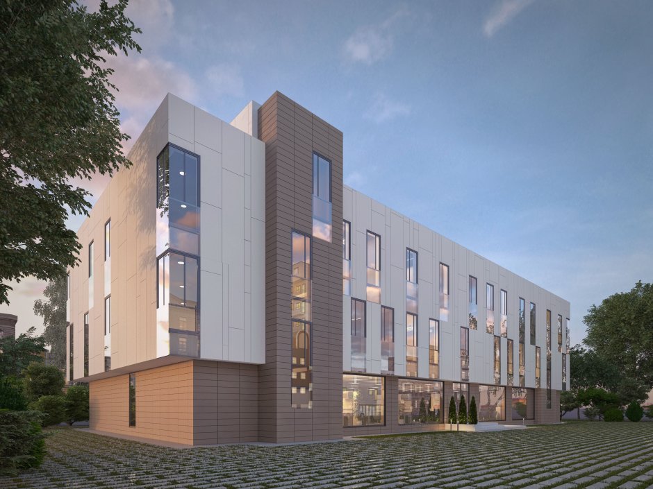 Фасад административного здания