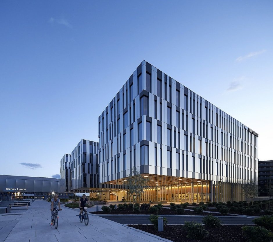 Офисное здание фасады Осло