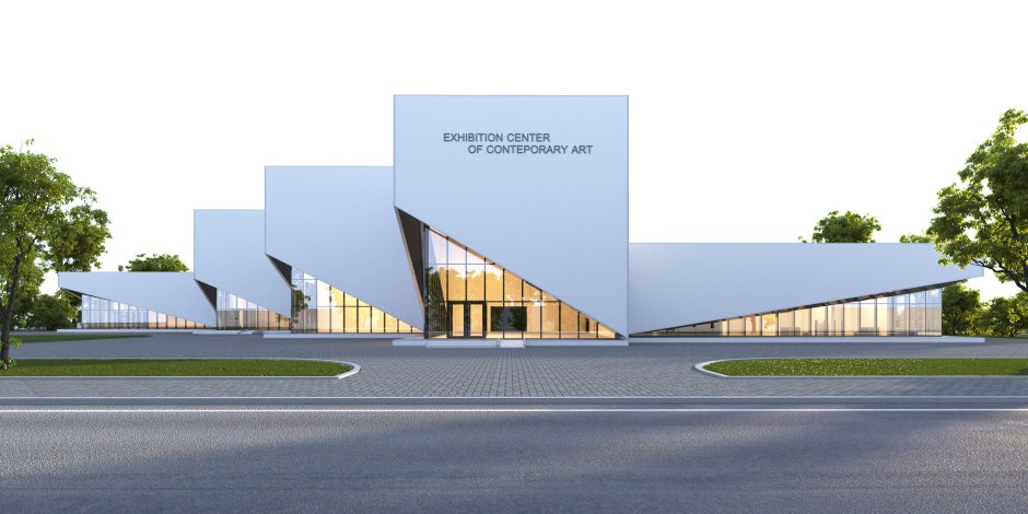 Современные общественные здания