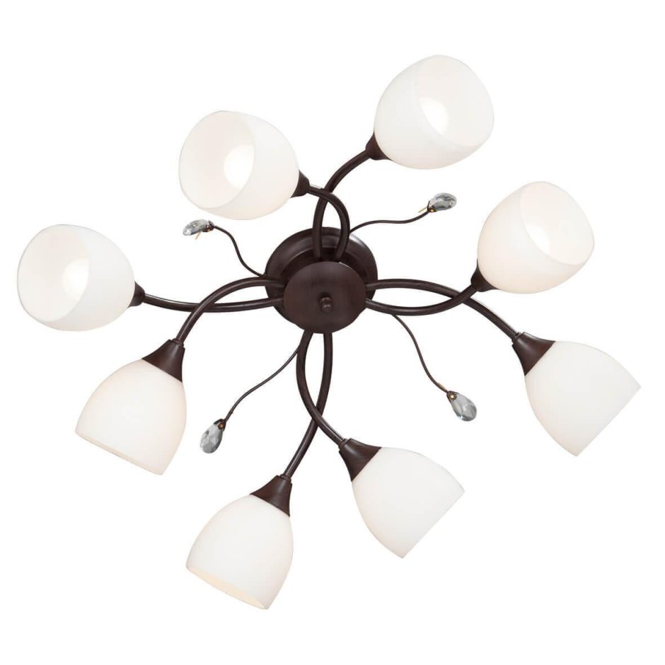 Люстра vitaluce v4310-1/8pl, e27, 480 Вт