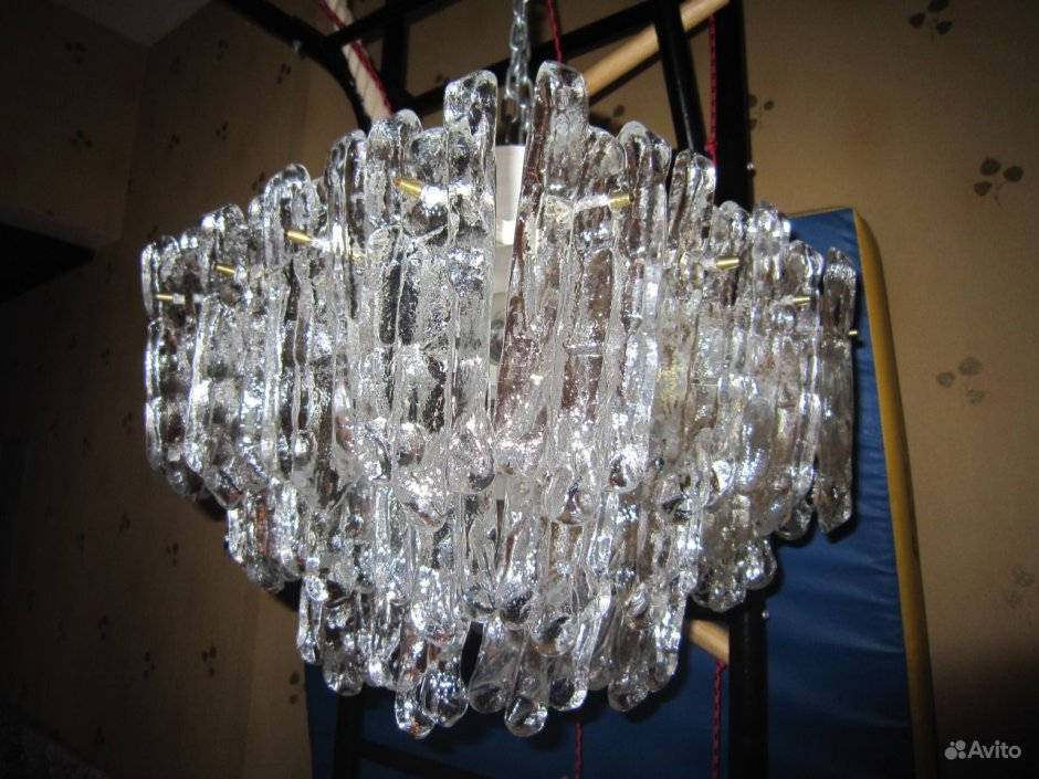 Чешская хрустальная люстра 6 Рожков