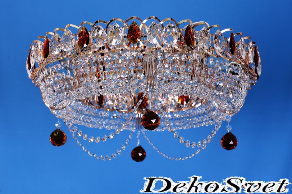 Люстра Каподимонте 19 век