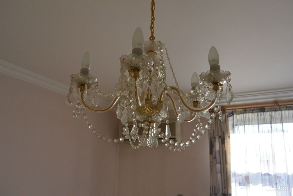 Декор старой люстры