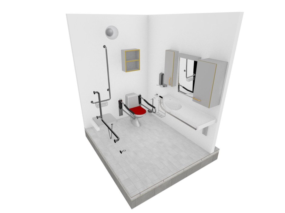 Туалет для МГН 2200х1650