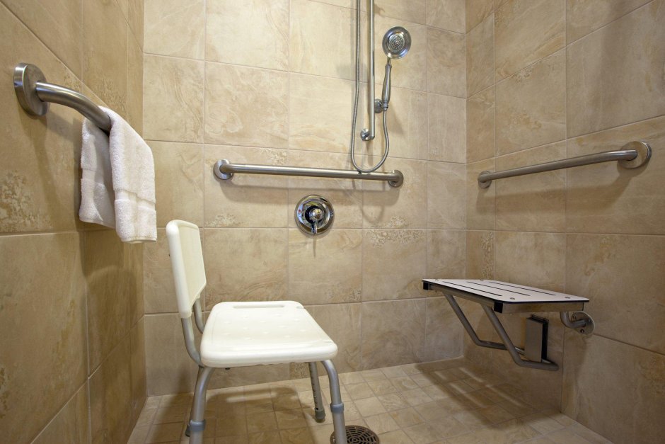 Душевые комнаты для инвалидов