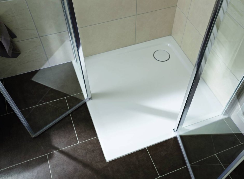 Душевой поддон из искусственного камня установка в квартире цена