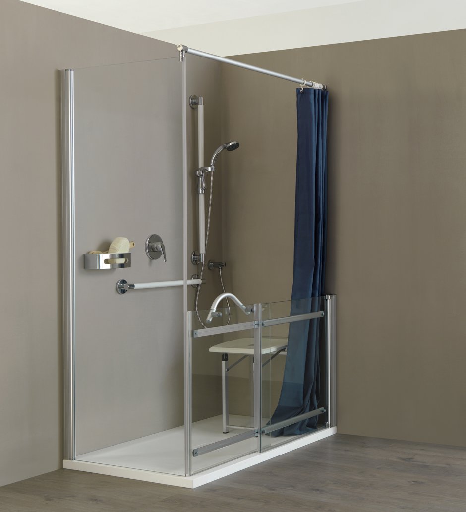 Поддон для душа для инвалидов колясочников