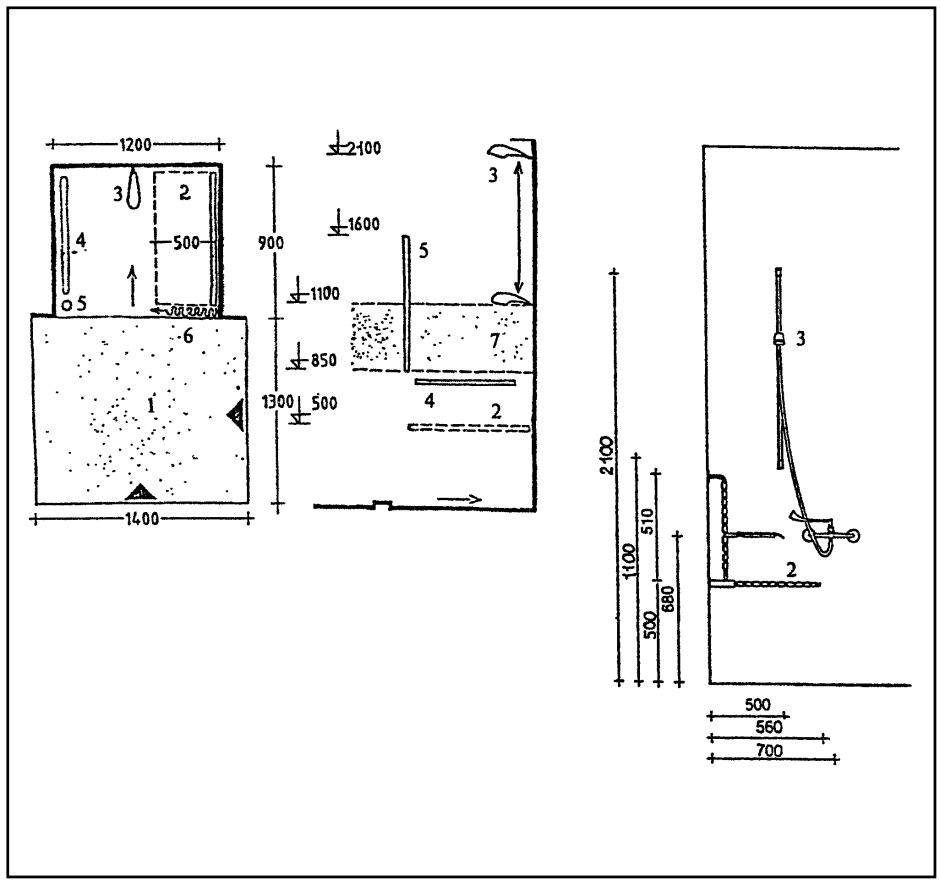 Душевая для инвалидов колясочников габариты