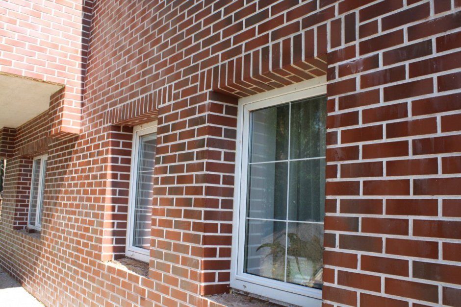 Окна Отделанные клинкером