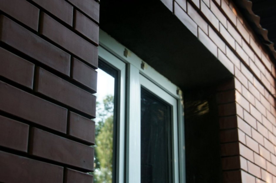 Откосы из кирпича