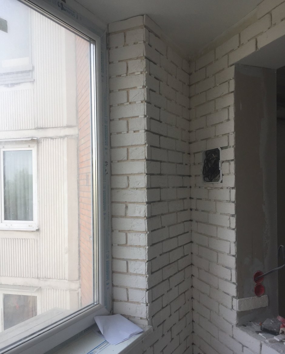 Откосы под кирпич