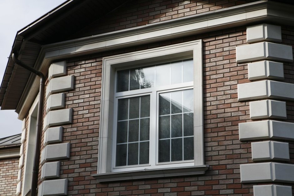 Отделка окон снаружи