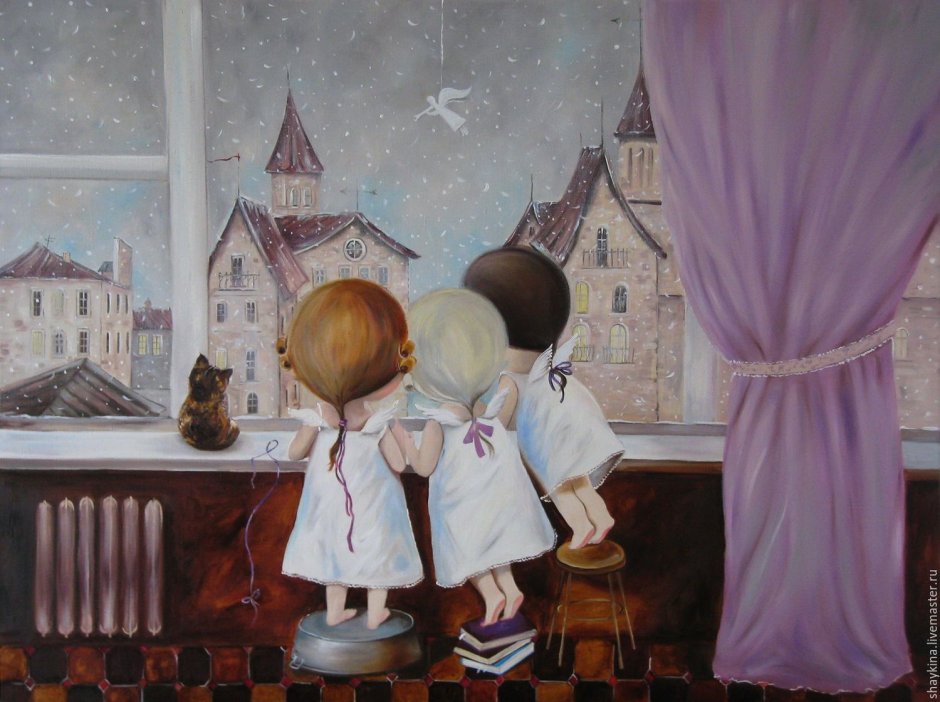 Картина маслом сказка