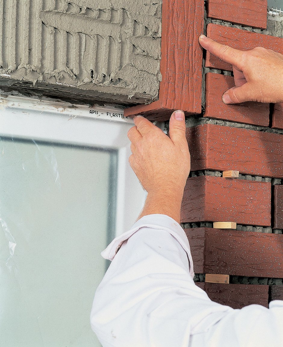 Отделка откосов плиткой