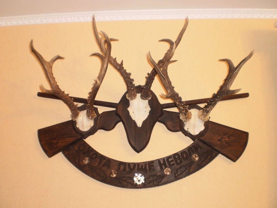 Рога косули на стену