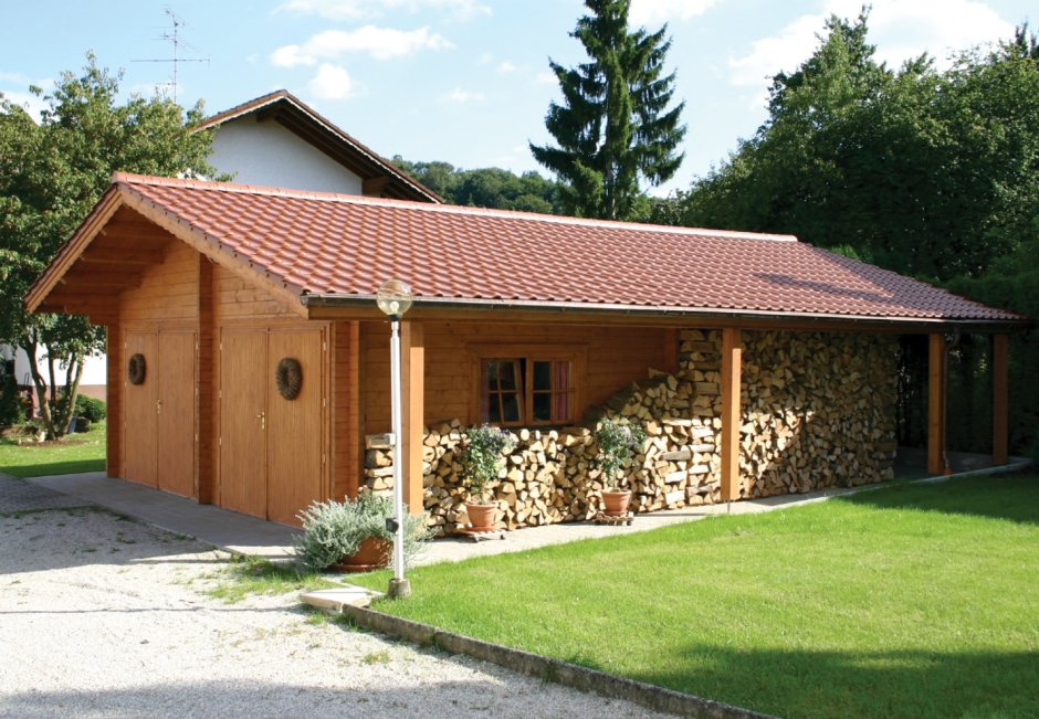 Баня с дровником под одной крышей проекты