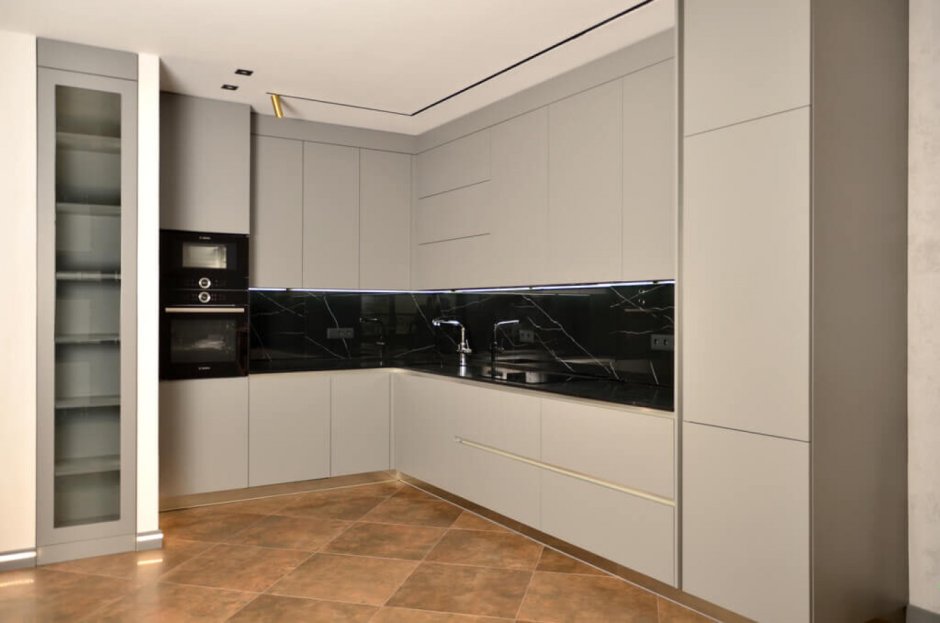 Фасады Эггер для кухни капучино