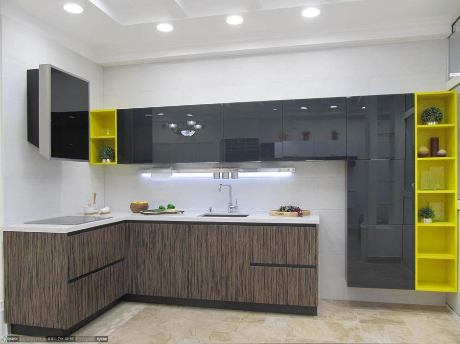 Кухня с фасадами из ЛДСП